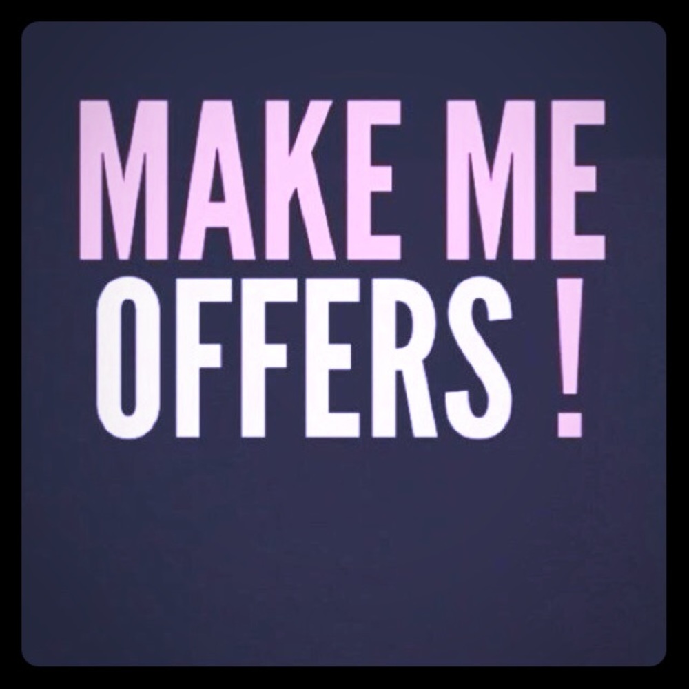 Willing to negotiate on *most* items! (Reasonably)